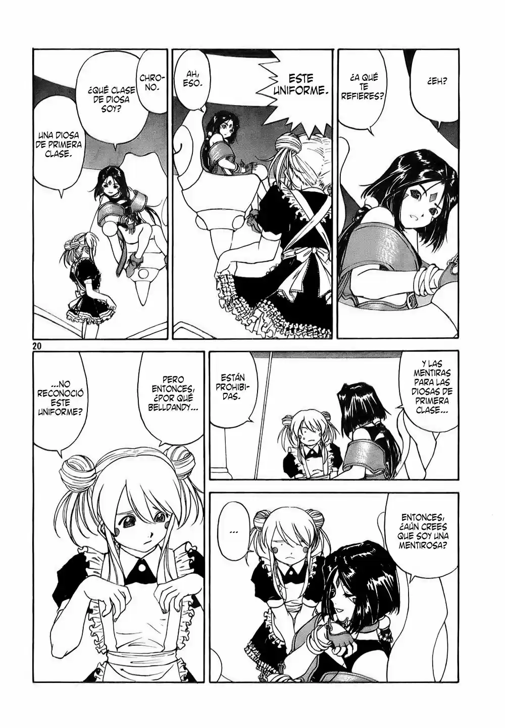 Aa! Megami-sama! capítulo 239, página 20
