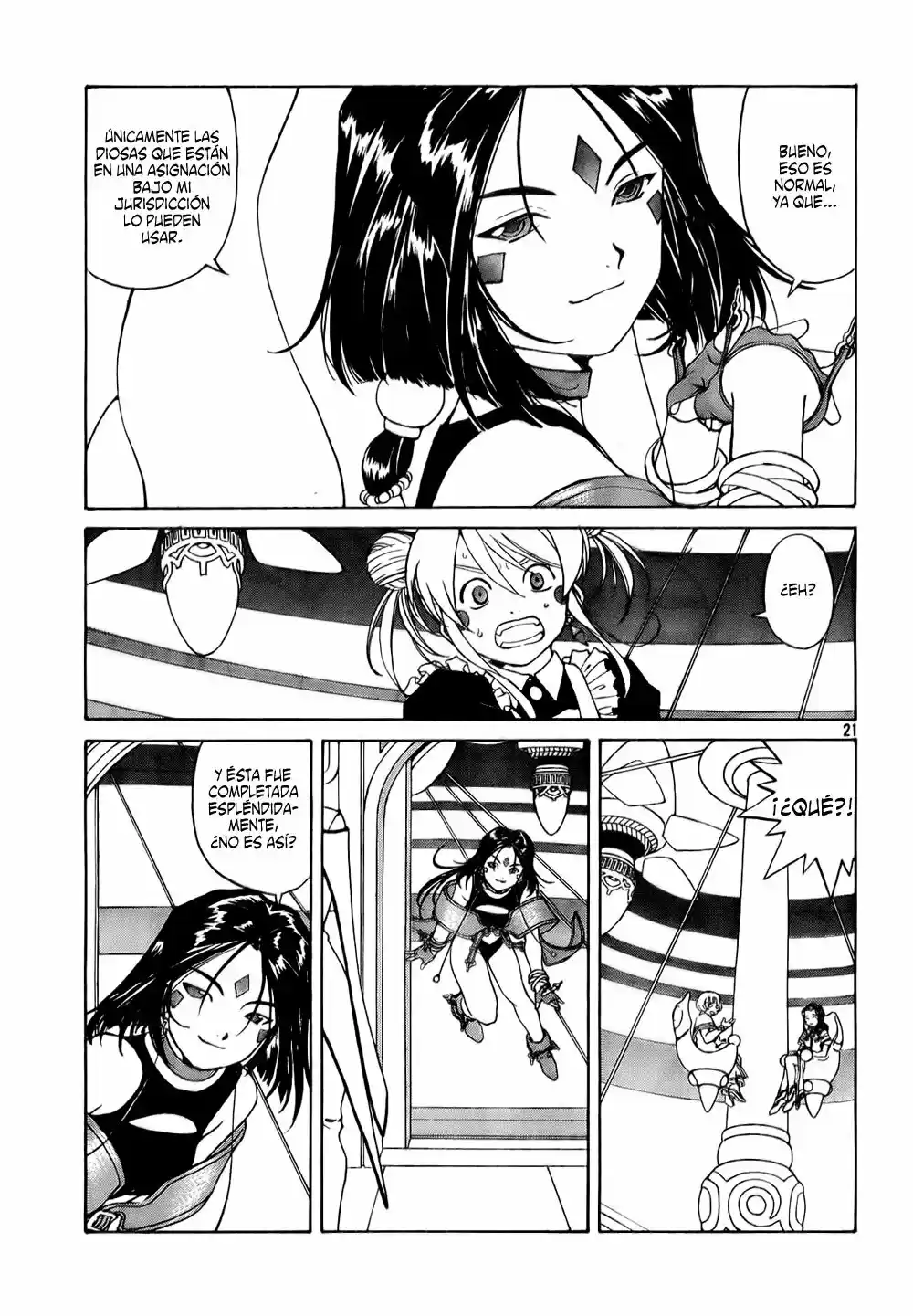 Aa! Megami-sama! capítulo 239, página 21