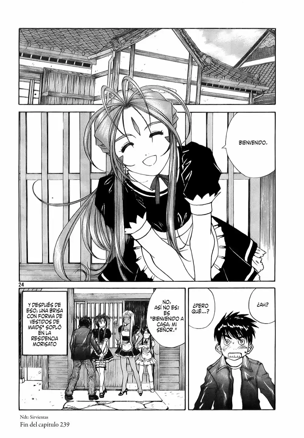 Aa! Megami-sama! capítulo 239, página 24