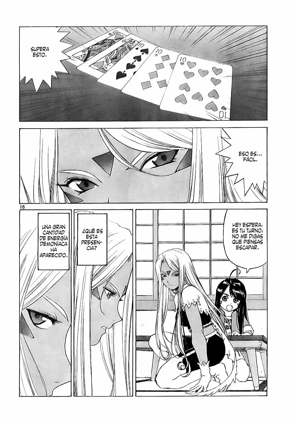Aa! Megami-sama! capítulo 240, página 16