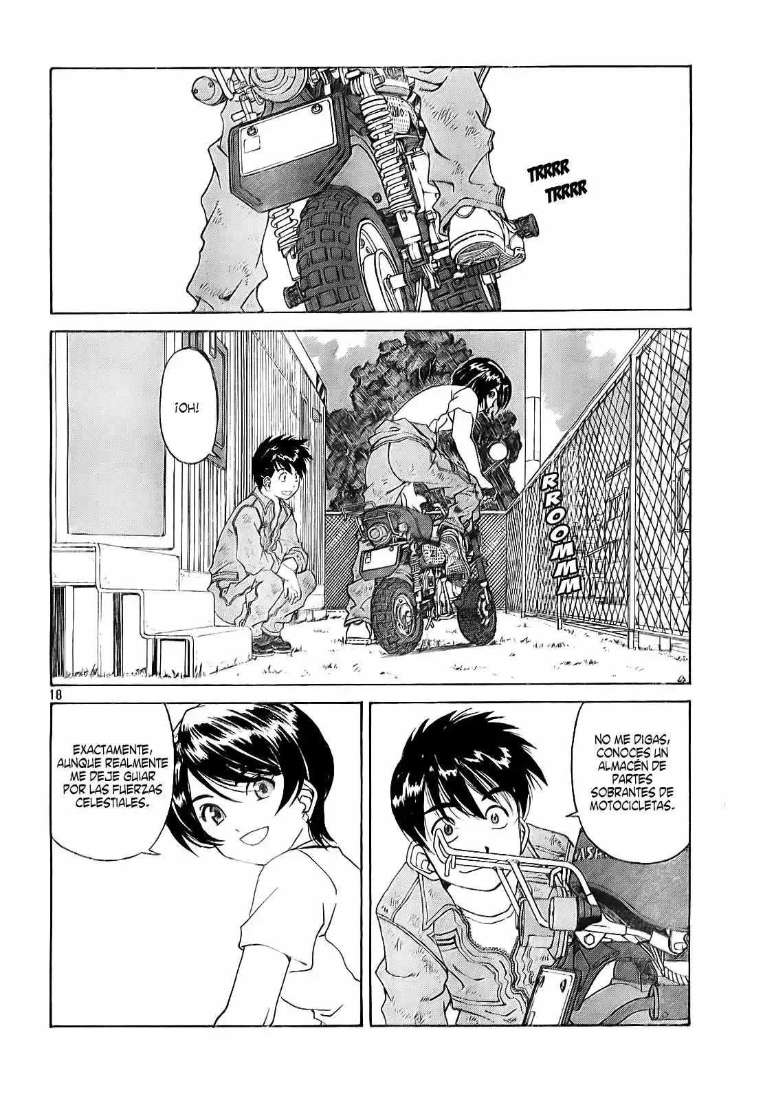 Aa! Megami-sama! capítulo 240, página 18