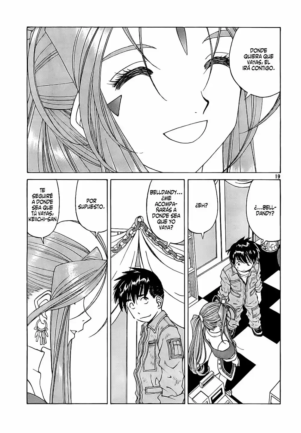 Aa! Megami-sama! capítulo 241, página 20