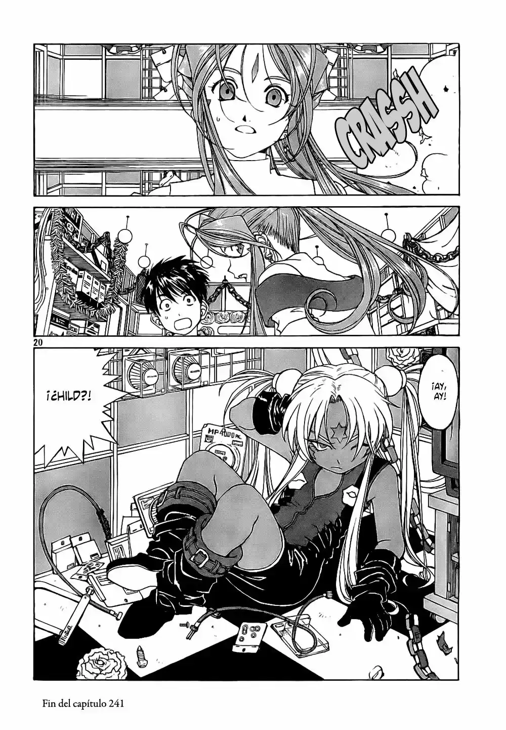 Aa! Megami-sama! capítulo 241, página 21