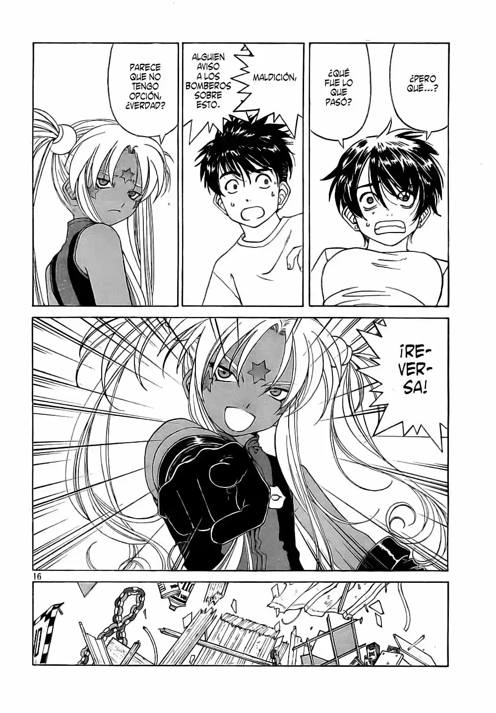 Aa! Megami-sama! capítulo 242, página 17