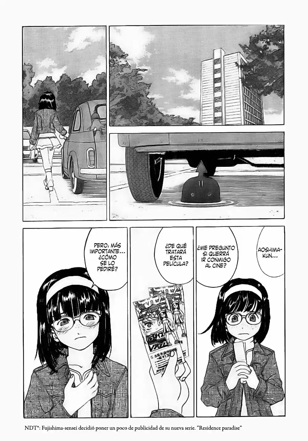 Aa! Megami-sama! capítulo 243, página 3