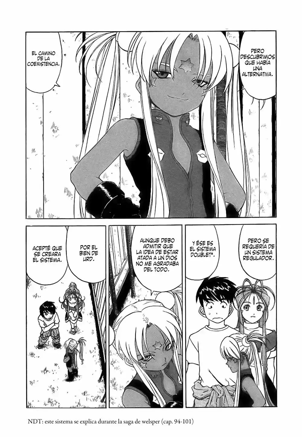 Aa! Megami-sama! capítulo 243, página 15