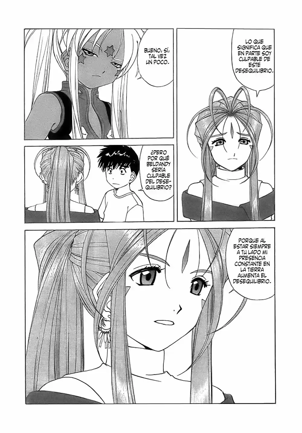 Aa! Megami-sama! capítulo 243, página 16