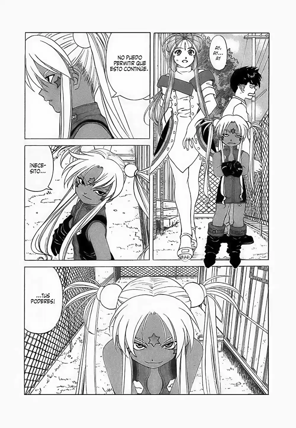 Aa! Megami-sama! capítulo 243, página 22
