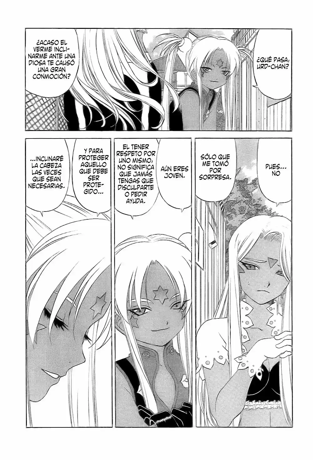 Aa! Megami-sama! capítulo 244, página 4