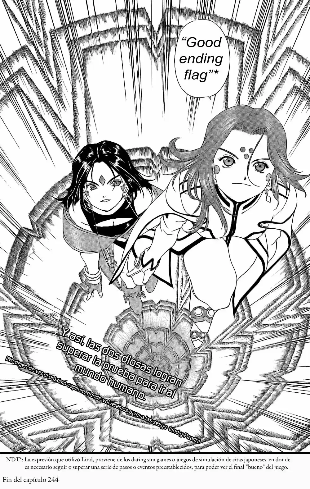 Aa! Megami-sama! capítulo 244, página 18