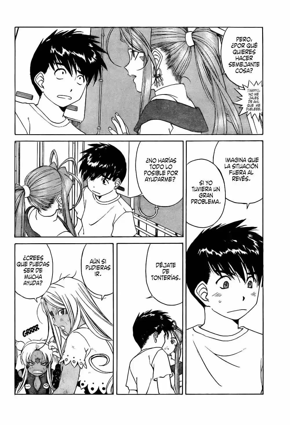 Aa! Megami-sama! capítulo 245, página 5