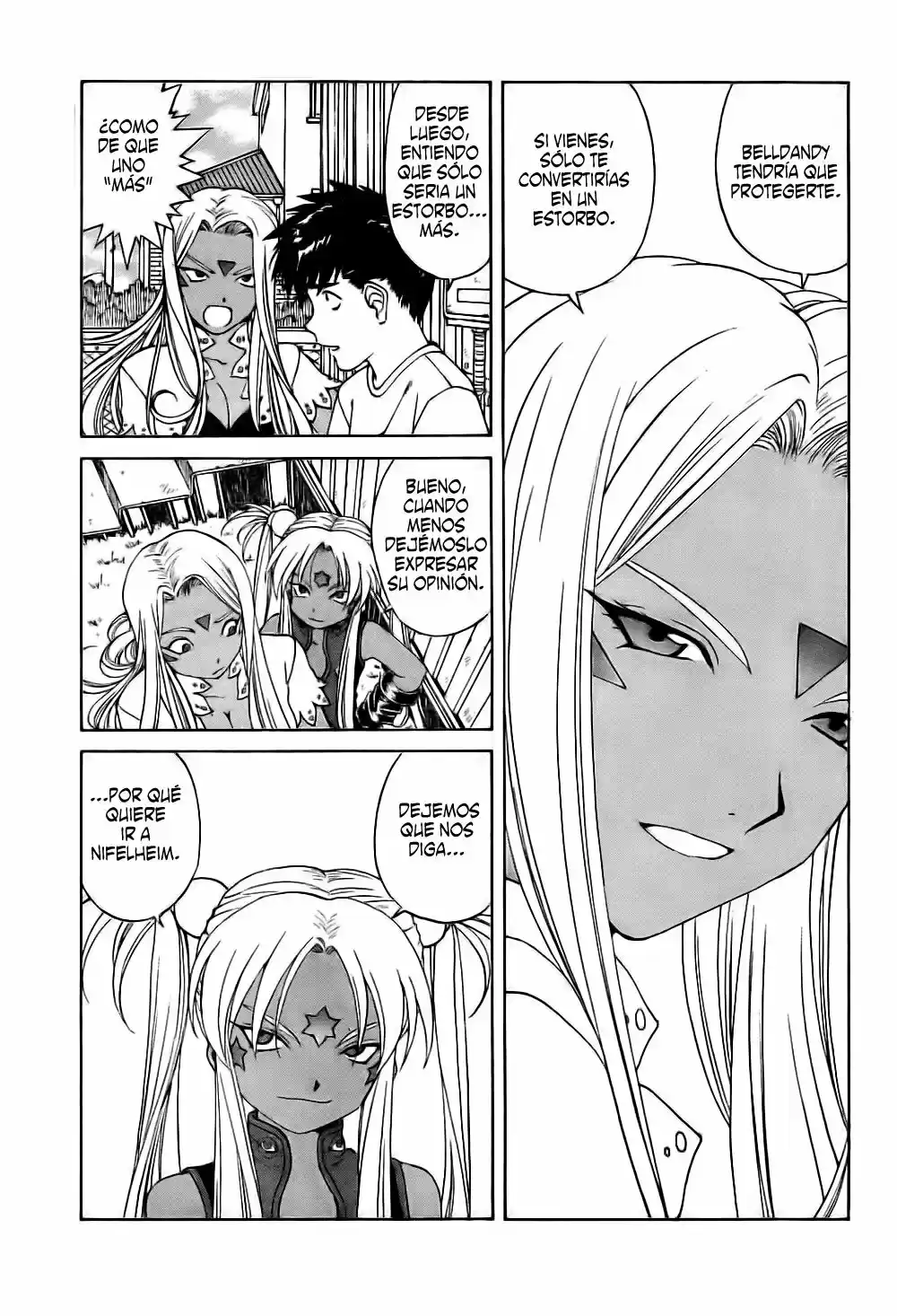 Aa! Megami-sama! capítulo 245, página 6