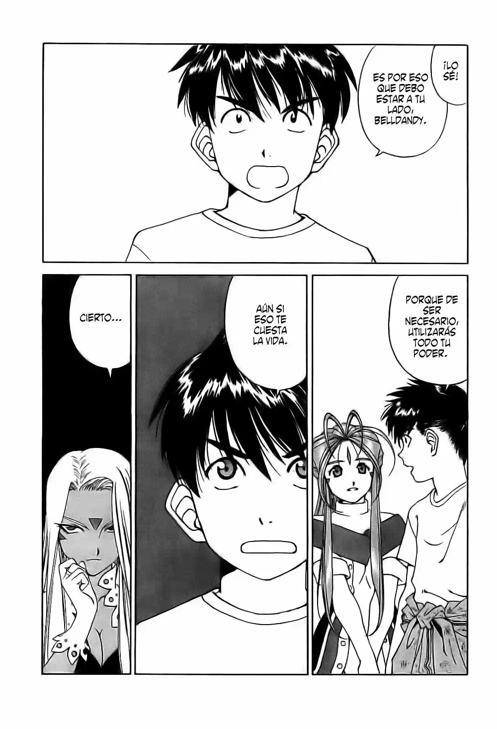 Aa! Megami-sama! capítulo 245, página 8