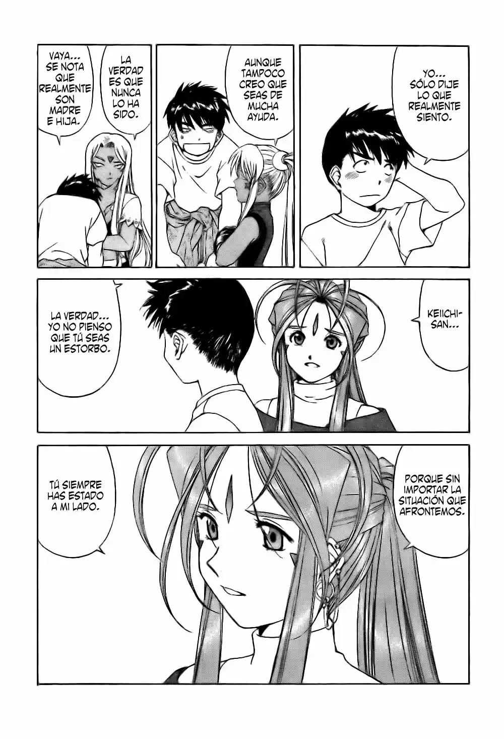 Aa! Megami-sama! capítulo 245, página 10