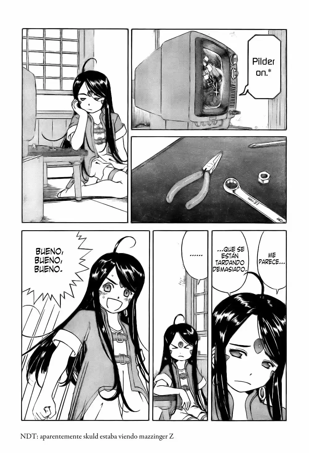 Aa! Megami-sama! capítulo 245, página 14