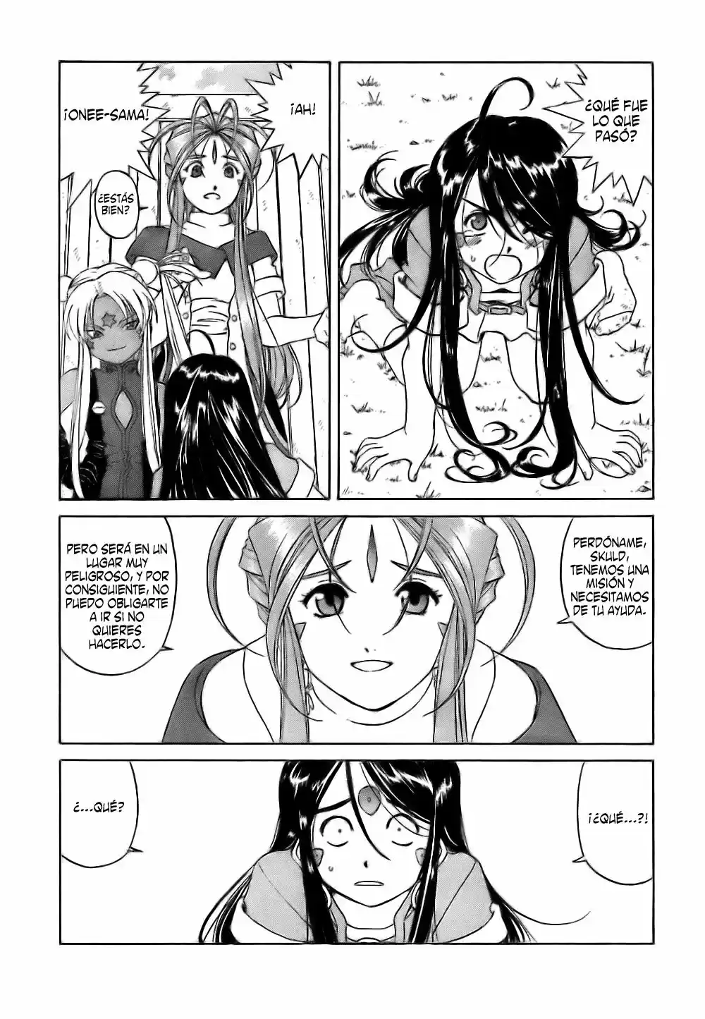 Aa! Megami-sama! capítulo 246, página 4