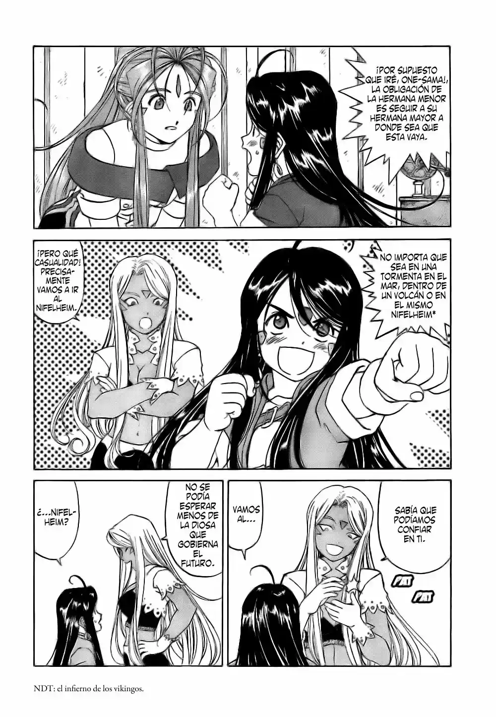 Aa! Megami-sama! capítulo 246, página 5