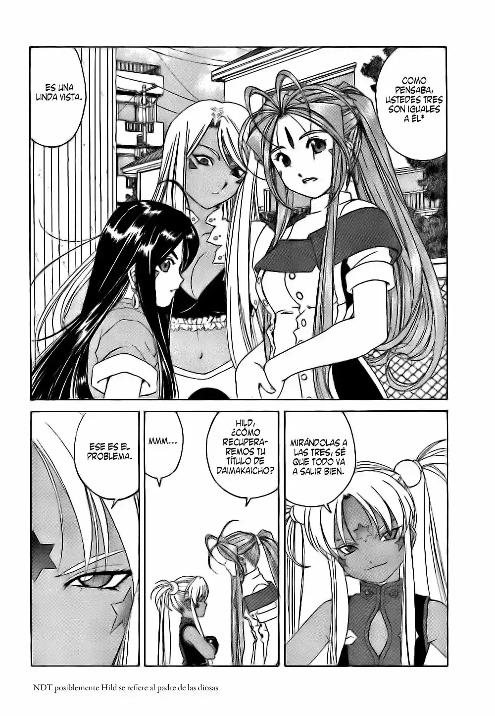 Aa! Megami-sama! capítulo 246, página 7