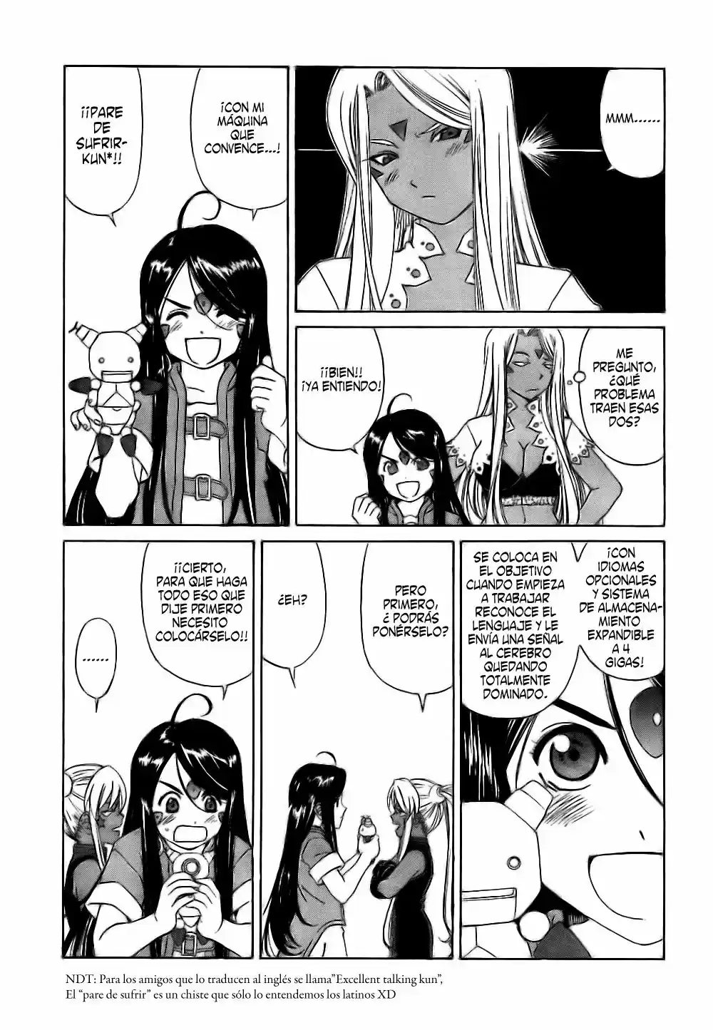 Aa! Megami-sama! capítulo 246, página 10