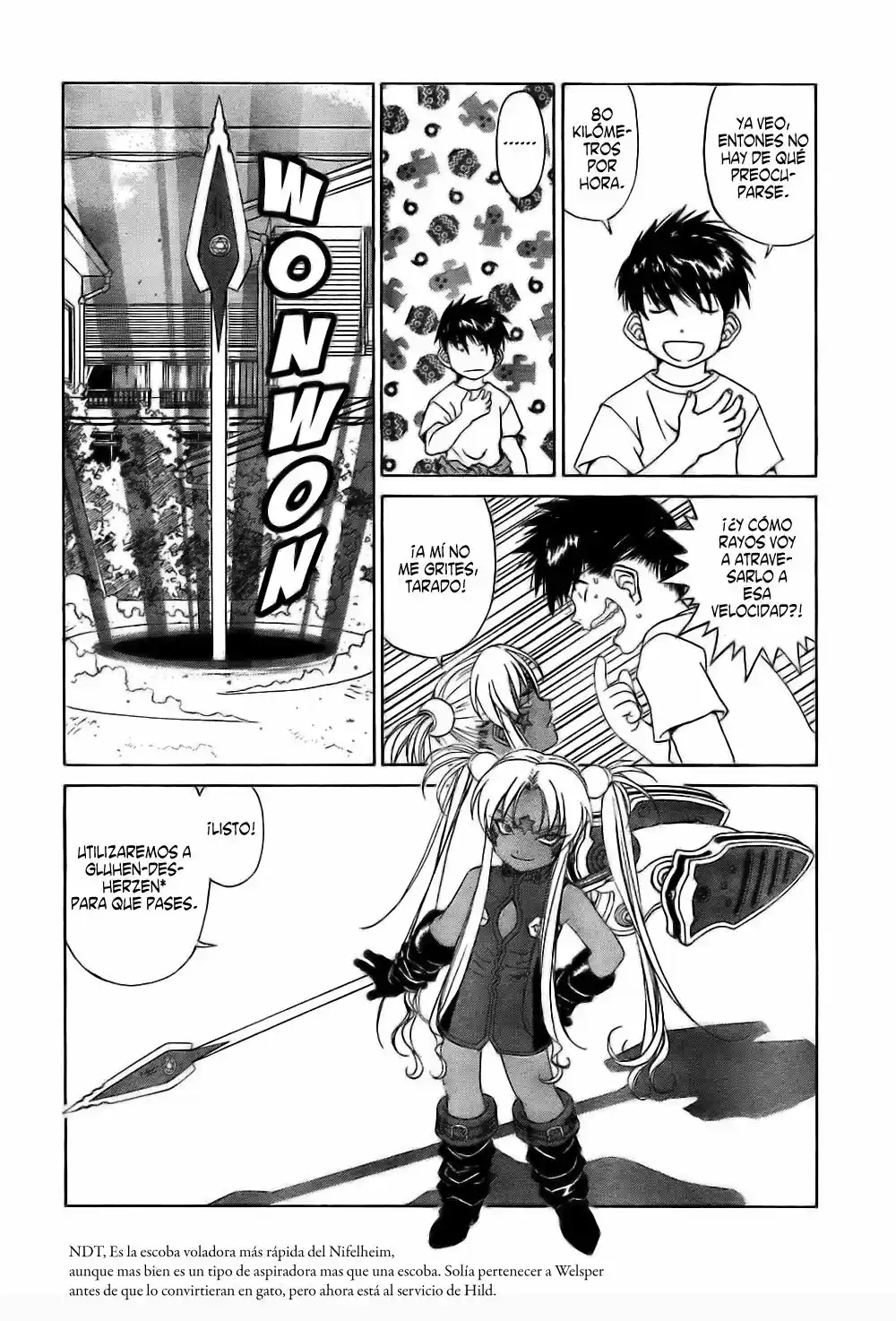 Aa! Megami-sama! capítulo 246, página 17