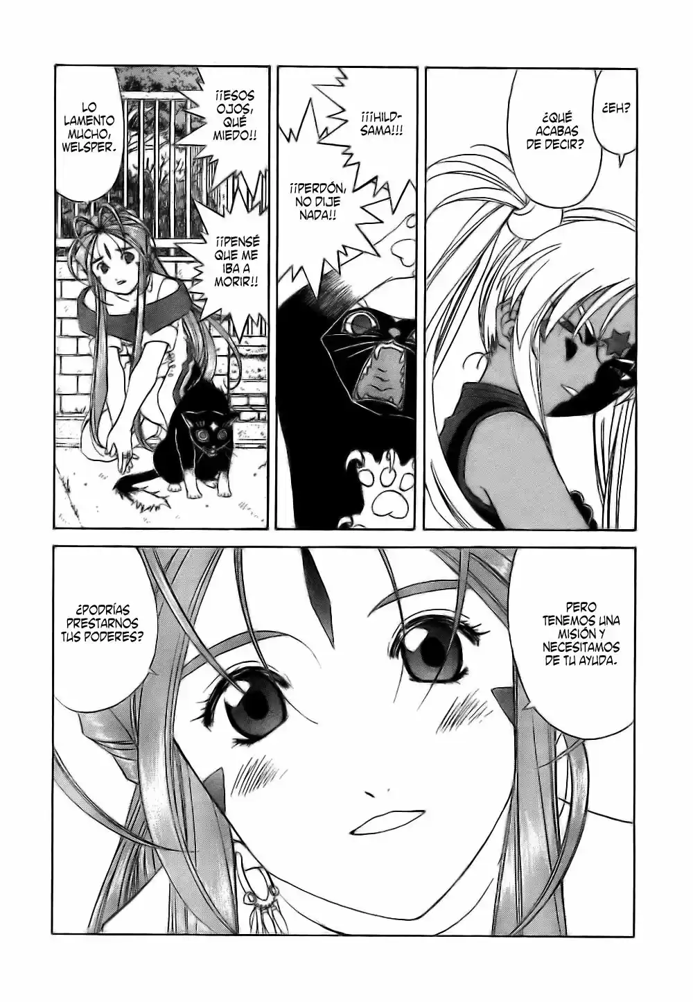 Aa! Megami-sama! capítulo 246, página 22