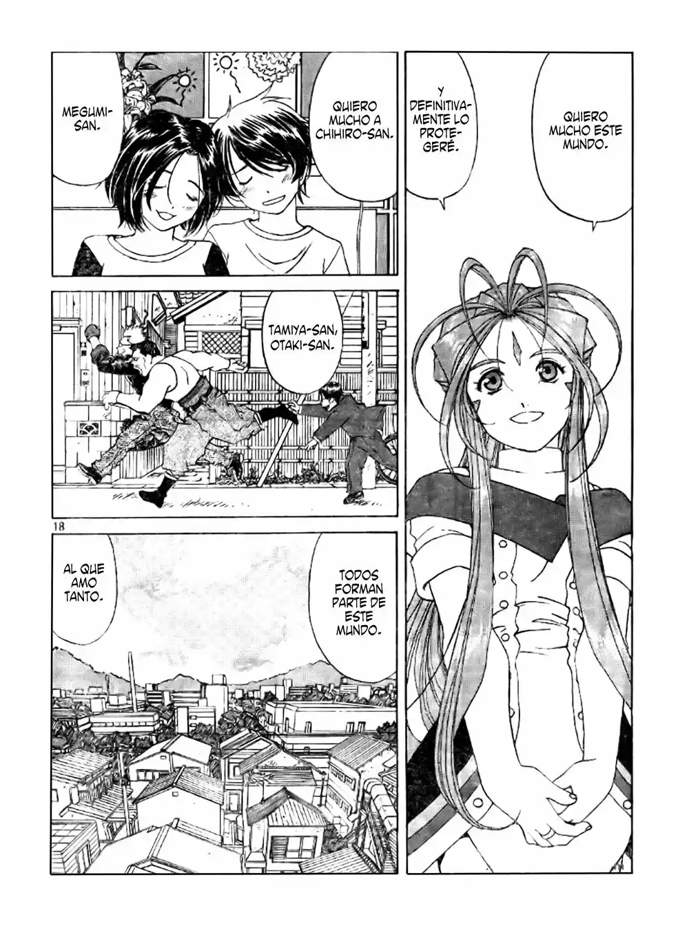 Aa! Megami-sama! capítulo 247, página 19