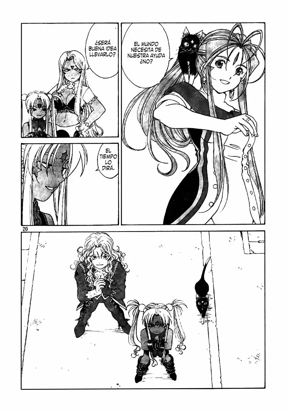 Aa! Megami-sama! capítulo 247, página 21
