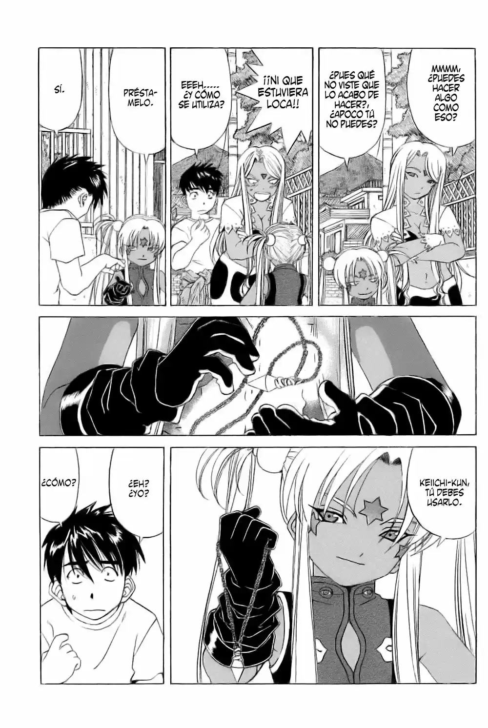 Aa! Megami-sama! capítulo 248, página 10