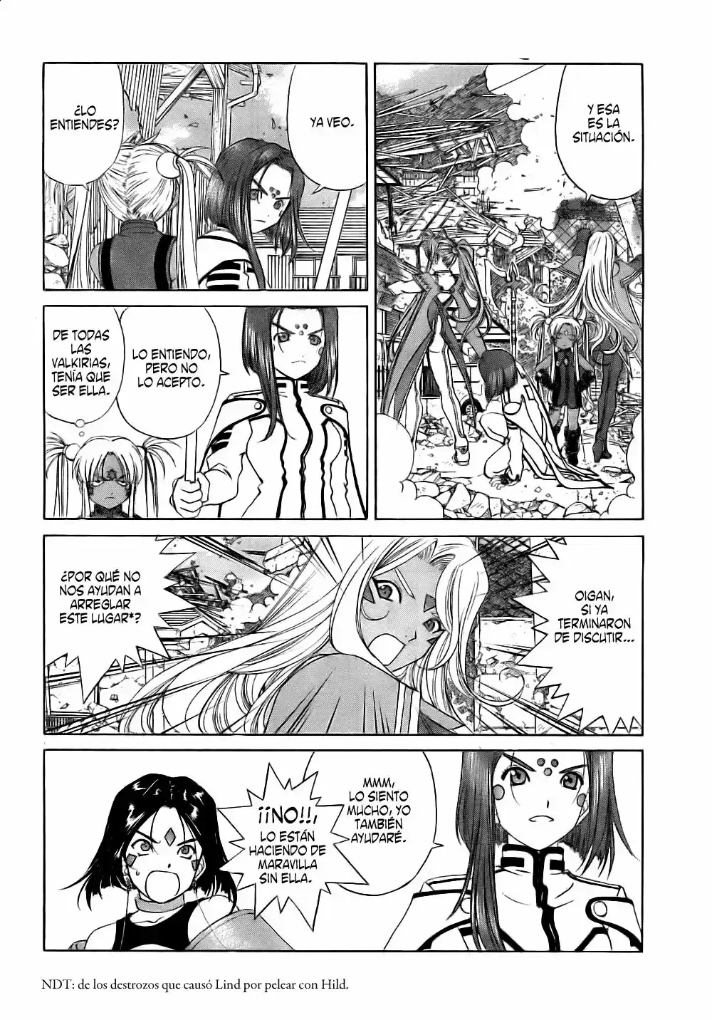 Aa! Megami-sama! capítulo 249, página 5