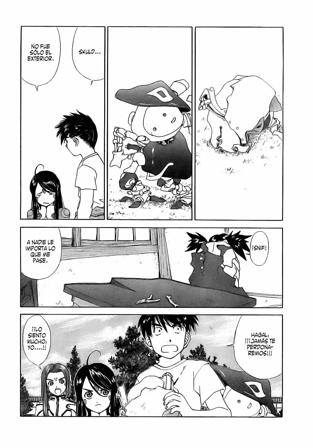 Aa! Megami-sama! capítulo 249, página 13