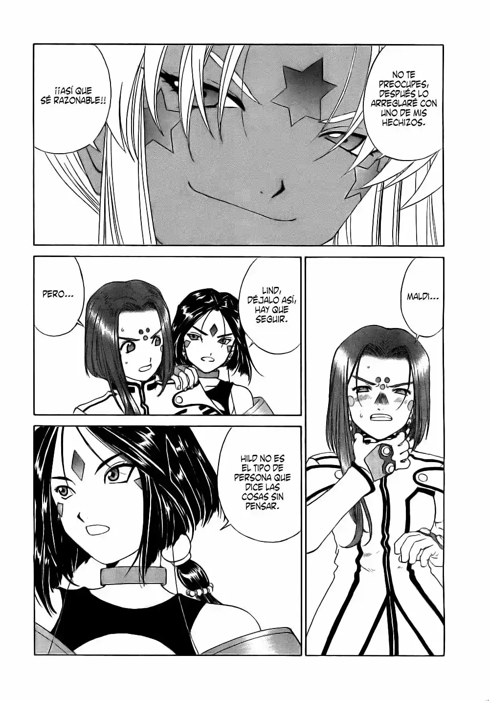Aa! Megami-sama! capítulo 249, página 15