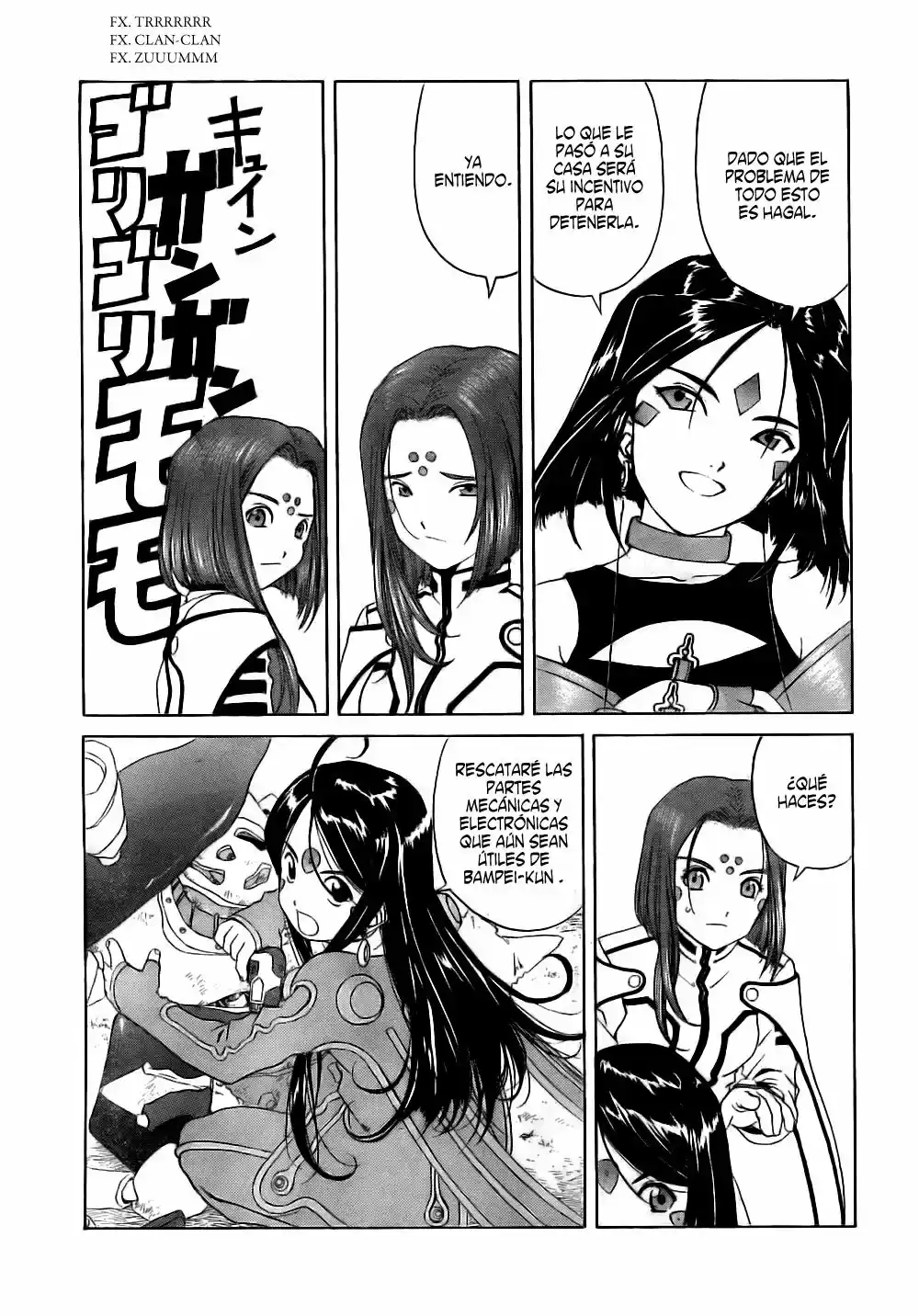 Aa! Megami-sama! capítulo 249, página 16