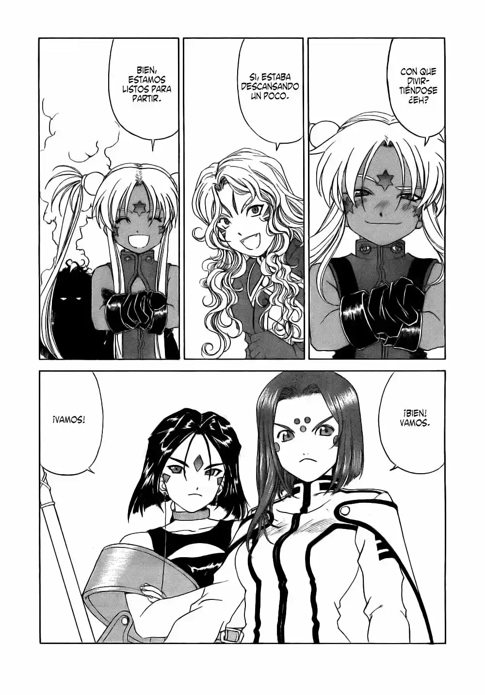 Aa! Megami-sama! capítulo 249, página 19