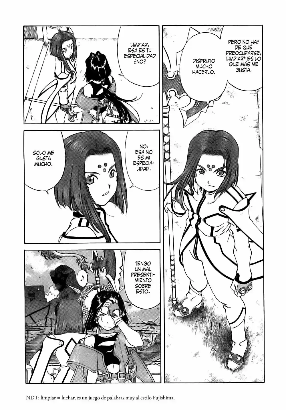 Aa! Megami-sama! capítulo 249, página 22