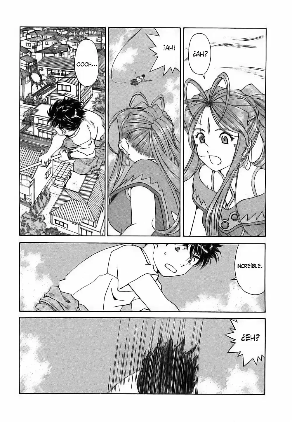Aa! Megami-sama! capítulo 250, página 9