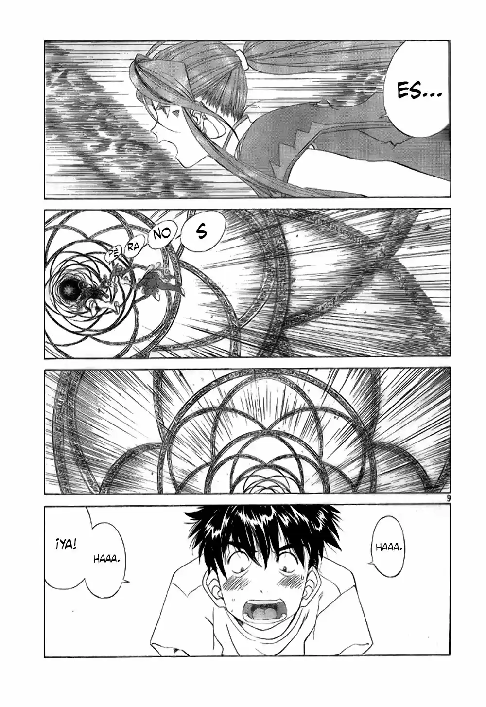 Aa! Megami-sama! capítulo 251, página 10