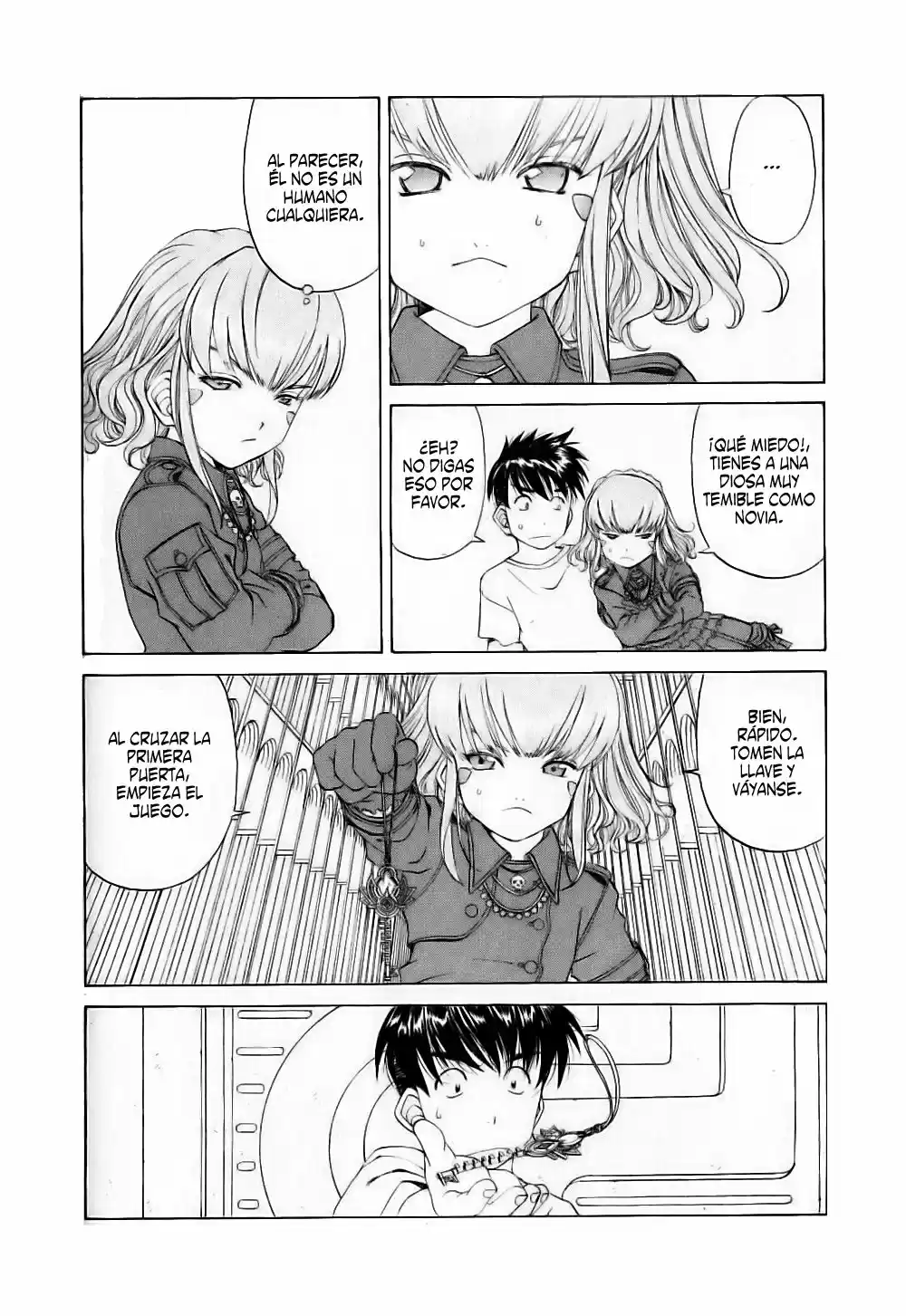 Aa! Megami-sama! capítulo 252, página 7
