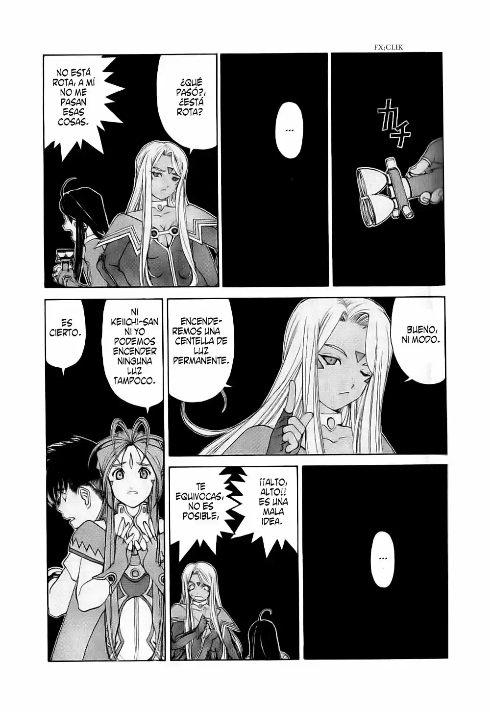 Aa! Megami-sama! capítulo 252, página 16