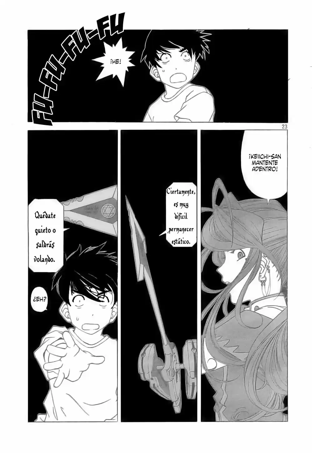Aa! Megami-sama! capítulo 253, página 24