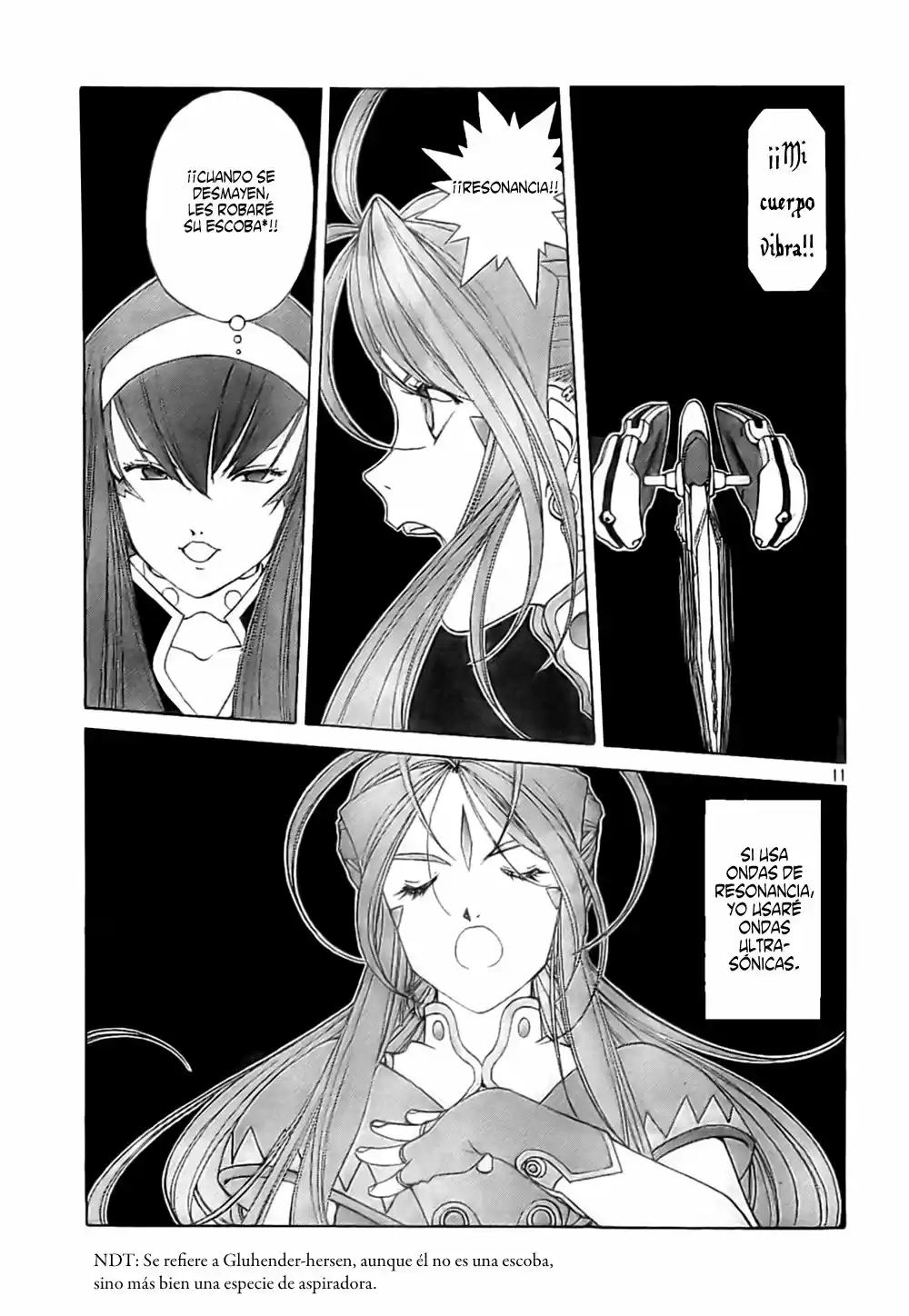 Aa! Megami-sama! capítulo 254, página 12