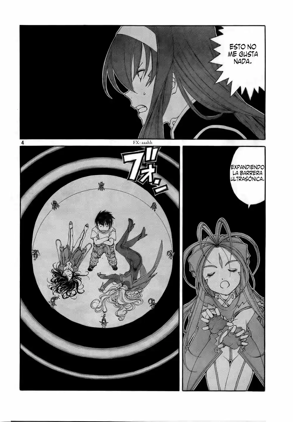 Aa! Megami-sama! capítulo 255, página 4