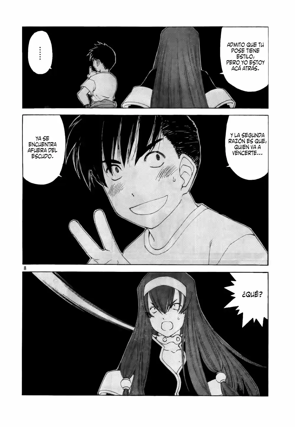 Aa! Megami-sama! capítulo 255, página 8