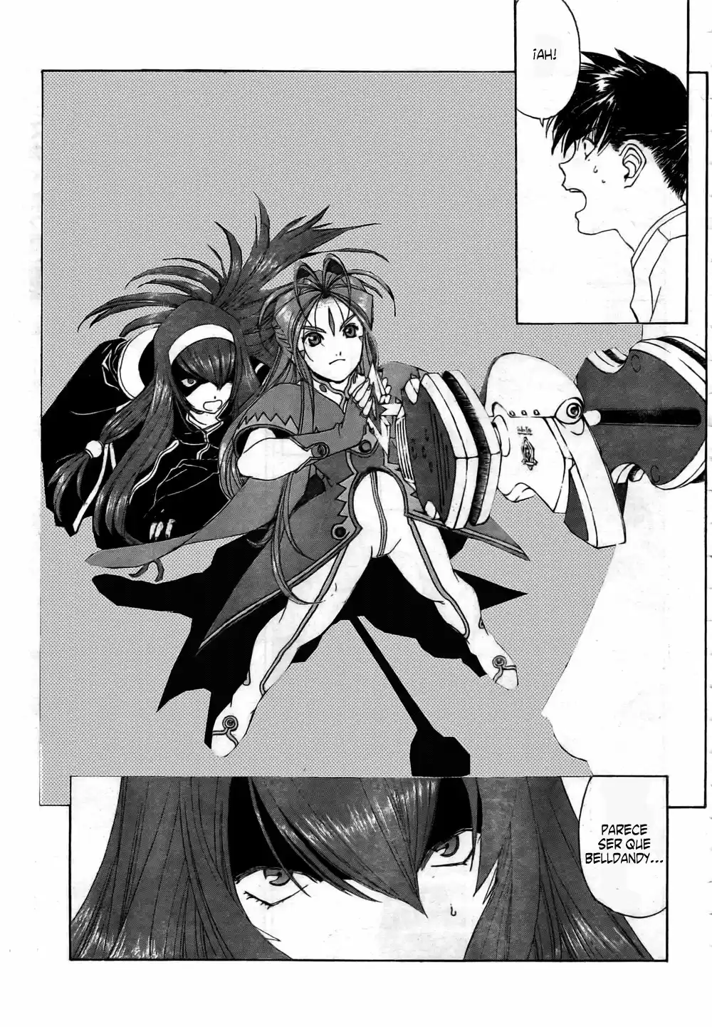 Aa! Megami-sama! capítulo 256, página 5