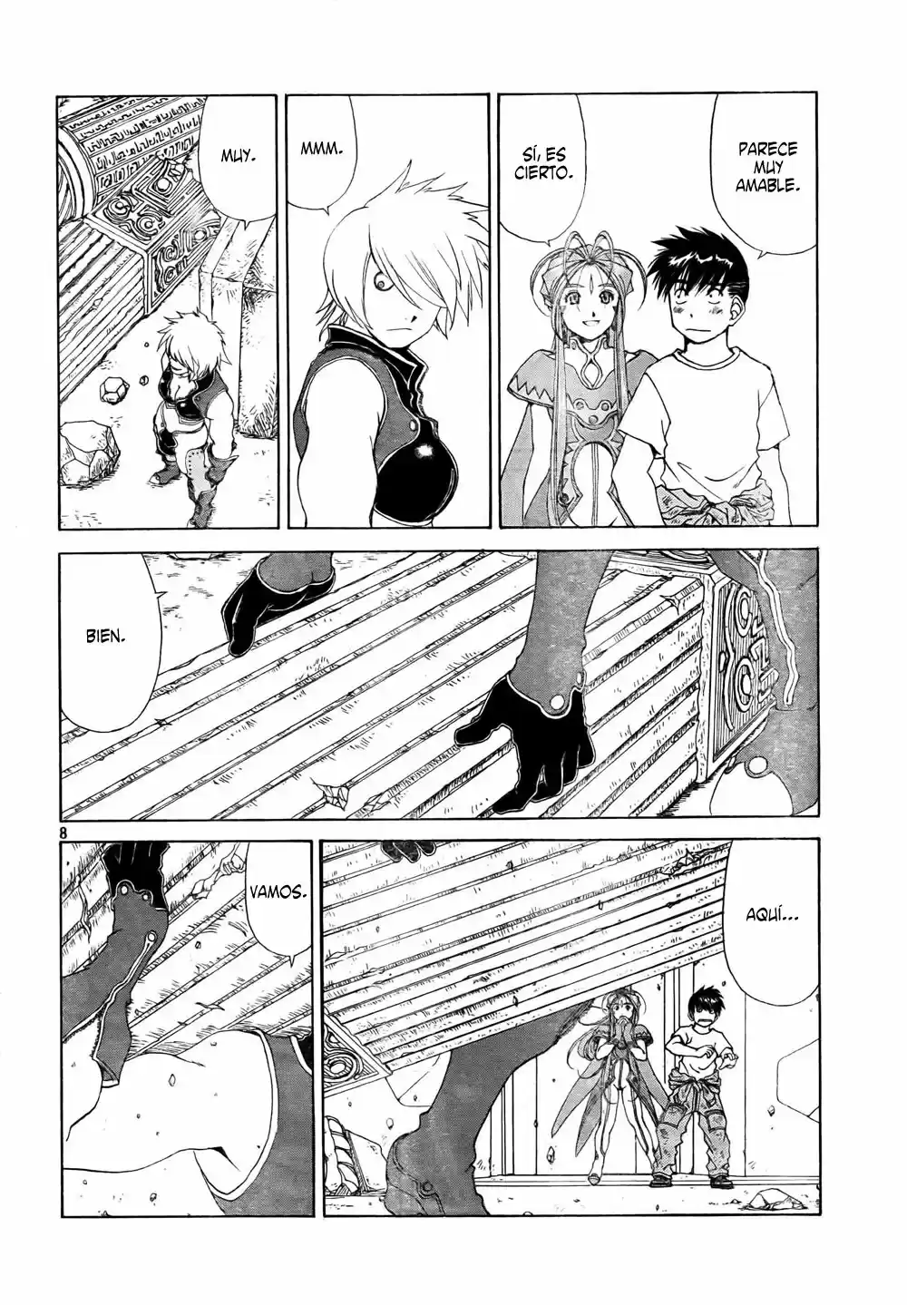 Aa! Megami-sama! capítulo 257, página 6
