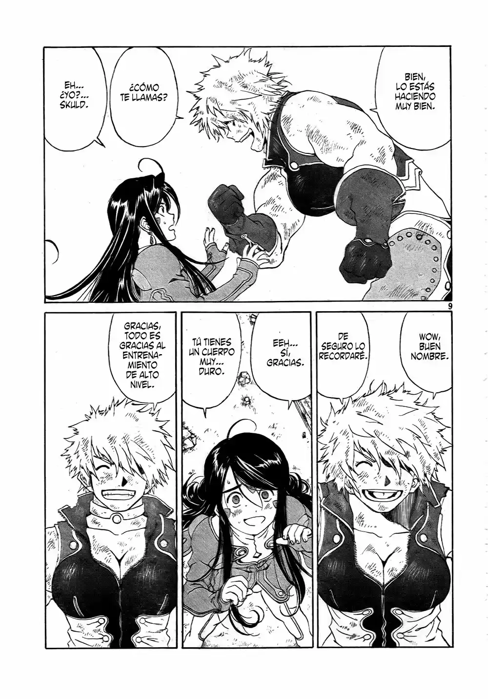 Aa! Megami-sama! capítulo 258, página 9