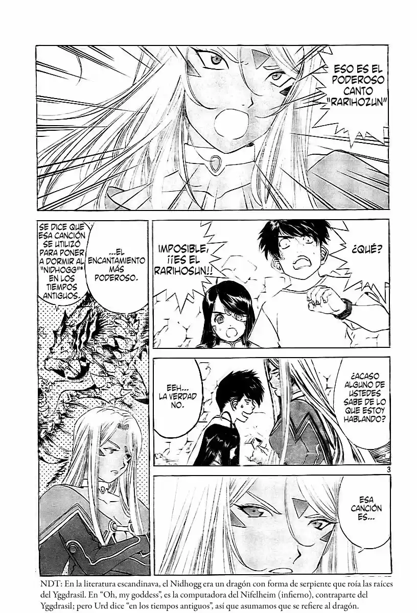 Aa! Megami-sama! capítulo 259, página 3
