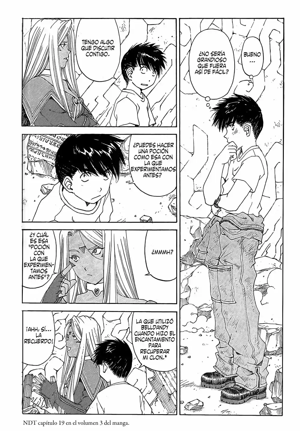 Aa! Megami-sama! capítulo 260, página 8