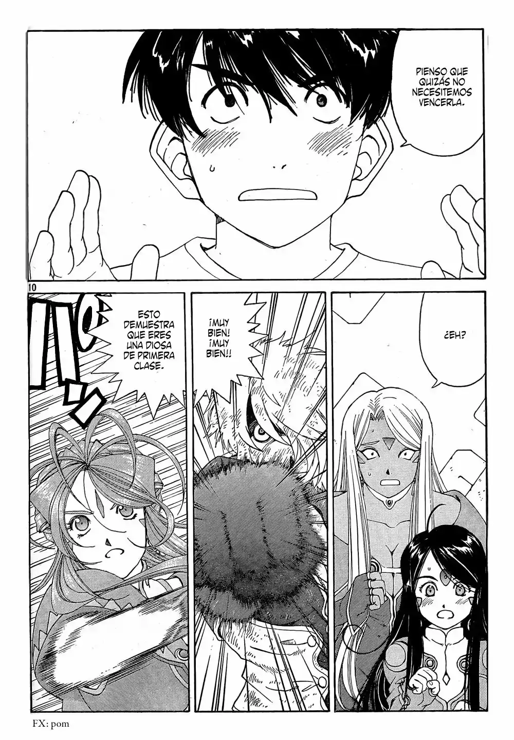 Aa! Megami-sama! capítulo 260, página 10