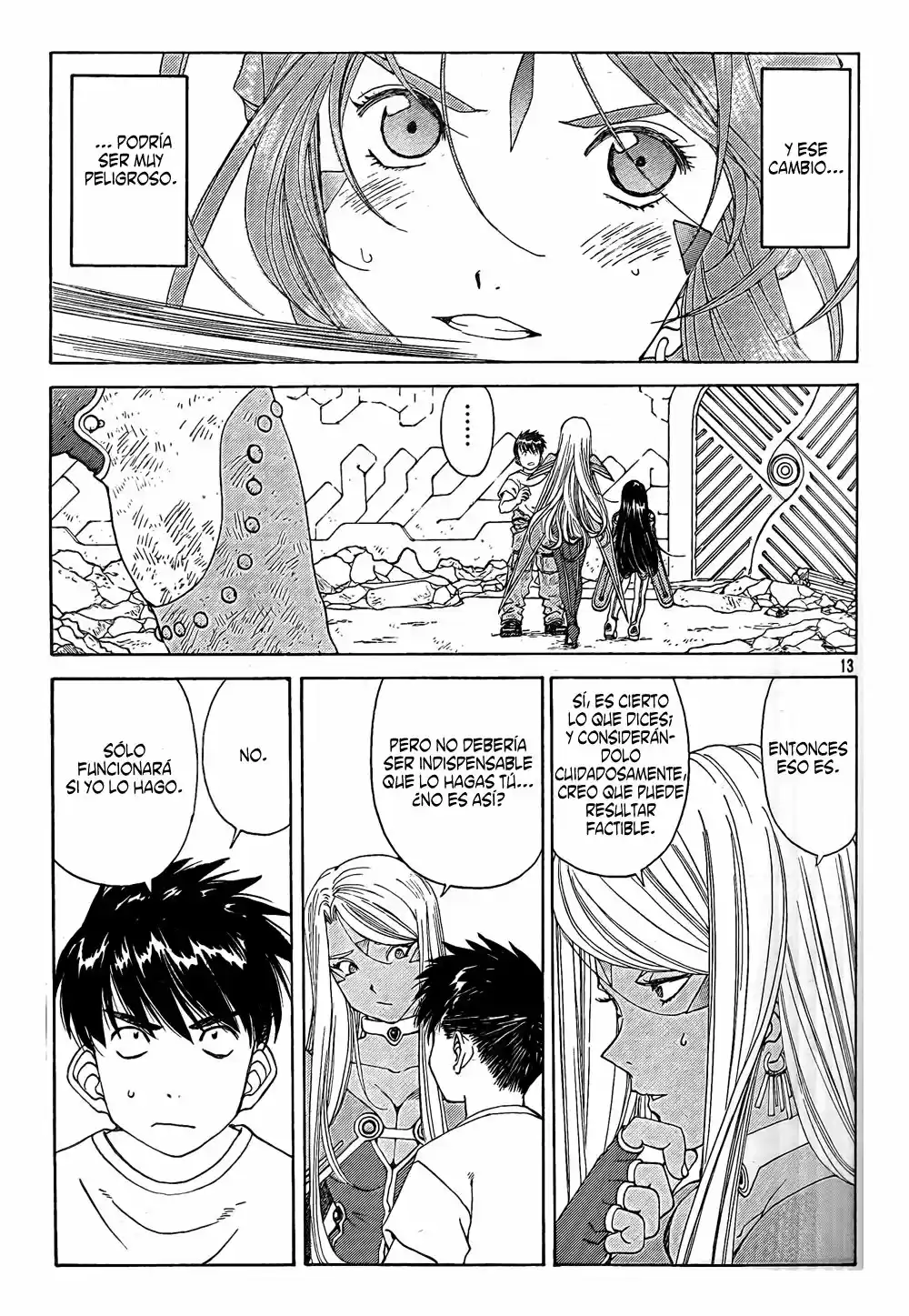 Aa! Megami-sama! capítulo 260, página 13
