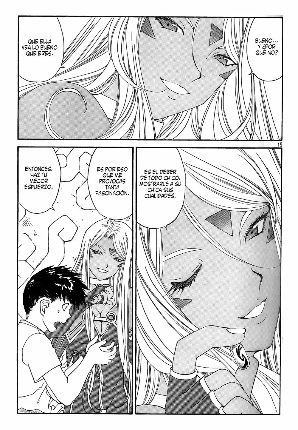 Aa! Megami-sama! capítulo 260, página 15